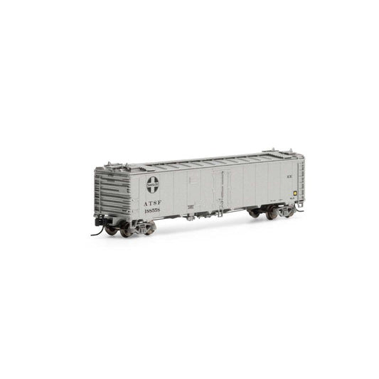 Athearn 18079 N Scale, 50' Ice Bunker Reefer, ATSF, 188558
