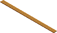 Midwest 3013 HO Cork Roadbed Strips