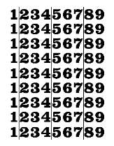 Light Works USA 44 - 1252 VFW Animated Neon Rooftop Billboard Sign 2.25" x 2" - House of Trains