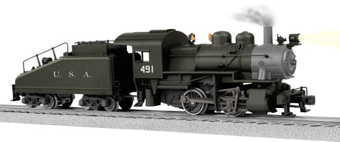 Lionel 2232070 O, 0 - 4 - 0 Steam Locomotive, Legacy A5, Army, 491 - House of Trains