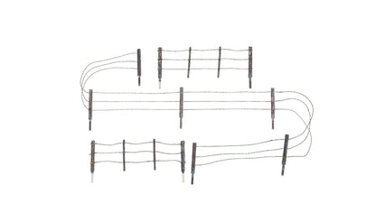 Woodland Scenics 3000 O, Barbed Wire Fence, 48 inches