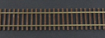 Micro Engineering 10 - 104 HO Code 83 Non - Weathered Flex Track Wood Ties, 6 sections per bundle - House of Trains