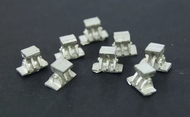 Micro Engineering 80 - 034 HO, Bridge Shoes, 8 pieces - House of Trains