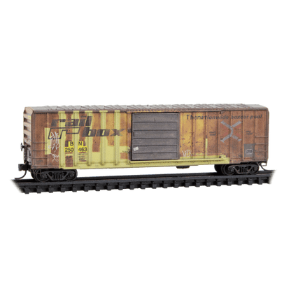 Micro-Trains 025 144 019 N, 50' Box Car, ex-Railbox, BN 250463 - House of Trains