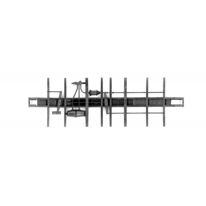 Micro - Trains 499 70 905 (1201) N 40' PS - 1 Box Car Underbody Subframe, Black - House of Trains