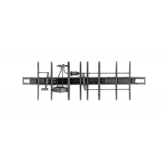 Micro - Trains 499 70 905 (1201) N 40' PS - 1 Box Car Underbody Subframe, Black - House of Trains