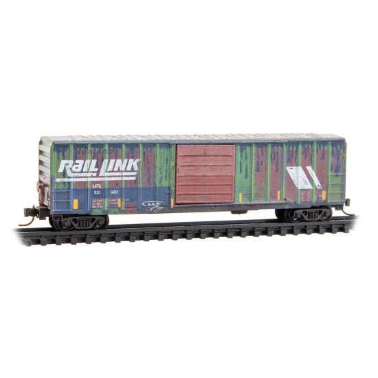 Micro-Trains 983 105 108 N, Weathered, 50' Box Car, 3-Pack, MRL - House of Trains
