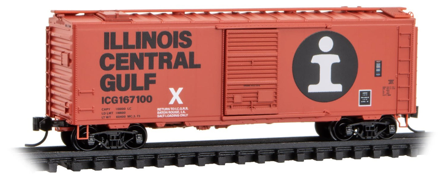 Micro - Trains Line 020 00 137 N 40' Standard Box Car, ICG, 167100 - House of Trains