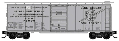 Micro - Trains Line 020 00 327 N 40' Standard Box Car, Single Door, St. Louis Southwestern, SSW, 75000 - House of Trains
