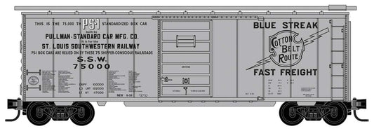 Micro - Trains Line 020 00 327 N 40' Standard Box Car, Single Door, St. Louis Southwestern, SSW, 75000 - House of Trains