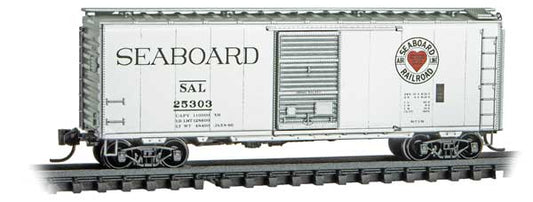 Micro - Trains Line 020 00 387 N 40' Standard Box Car, Single Door, Seaboard Air Line, SAL, 25303 - House of Trains