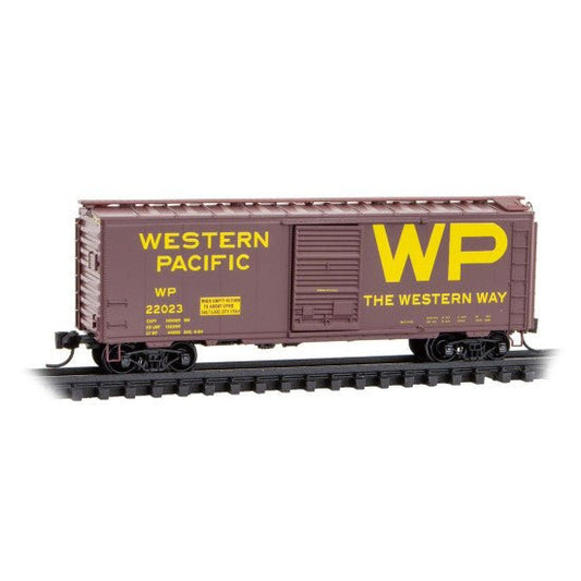 Micro - Trains Line 020 00 517 N 40' Box Car, WP 22023 - House of Trains