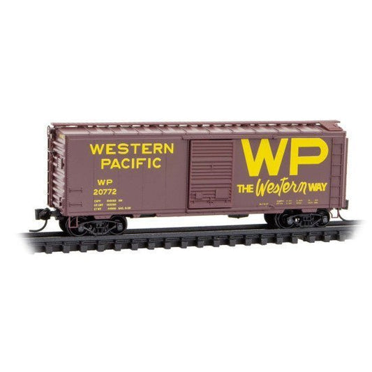 Micro-Trains Line 020 00 518 N 40' Box Car, WP 20772 - House of Trains