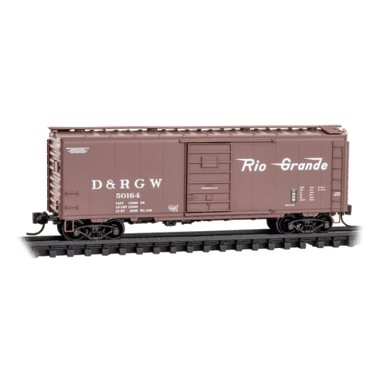 Micro-Trains Line 020 00 537 N 40' Standard Box Car, DRGW 50164 - House of Trains