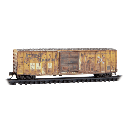 Micro - Trains Line 025 44 444 N, 50' Box Car, Car 8, Weathered, SRN 1032 - House of Trains