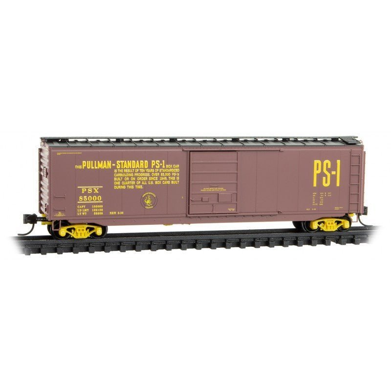 Micro - Trains Line 031 00 580 N 50' Standard Box Car, Single Door, Pullman Standard, PSX, 85000 - House of Trains
