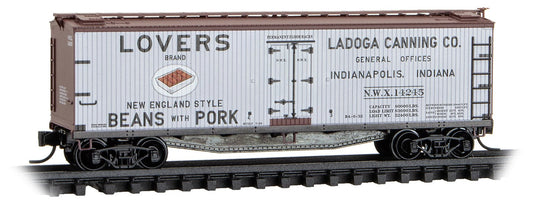 Micro - Trains Line 049 00 990 N 40' Wood Reefer, NWX, 14245 - House of Trains