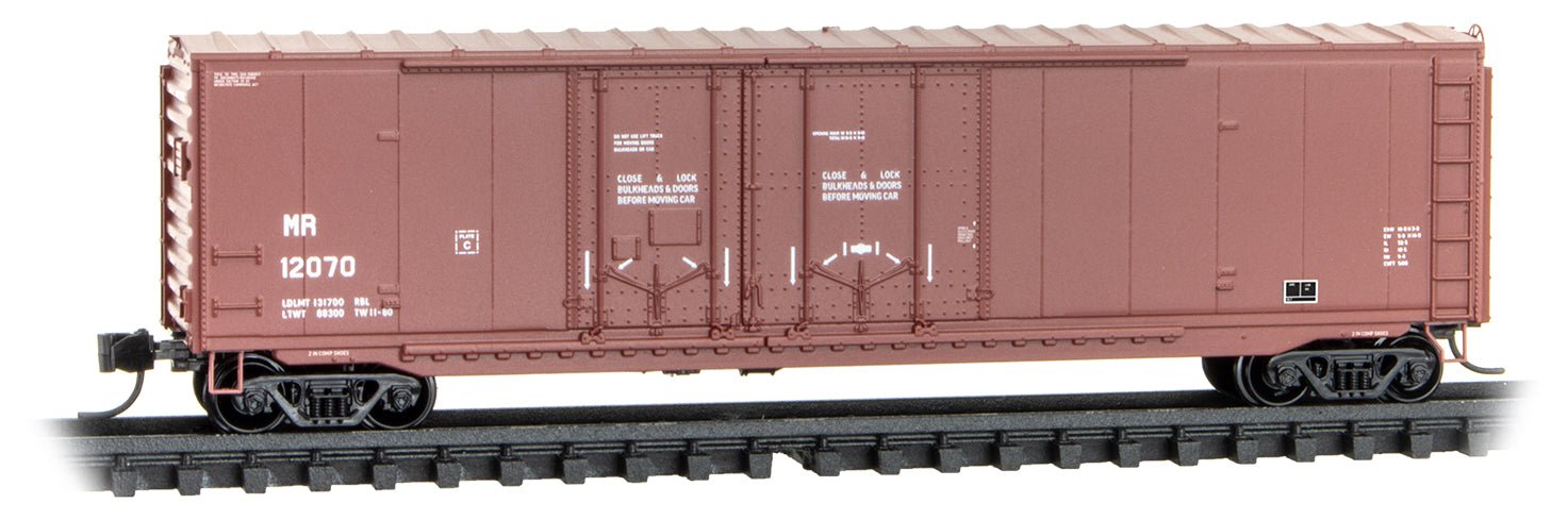 Micro - Trains Line 075 00 210 N 50' Standard Box Car, McCloud River Railroad Company, MR, 12070 - House of Trains