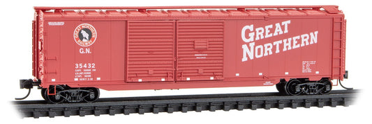 Micro - Trains Line 078 00 021 N 50' Auto Box Car, GN, 35432 - House of Trains