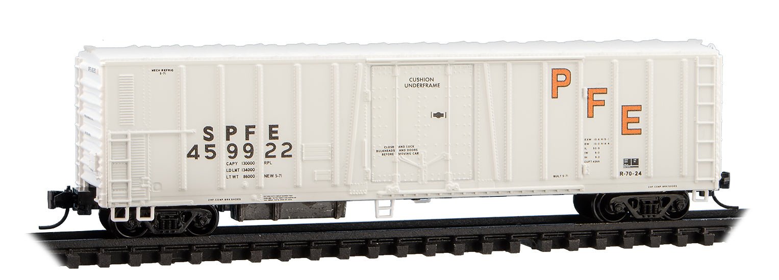 Micro - Trains Line 081 00 080 N 51' Mechanical Reefer, SPFE, 459922 - House of Trains