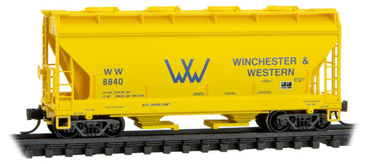 Micro - Trains Line 092 00 580 N 2 - Bay Covered Hopper, WW, 8840 - House of Trains
