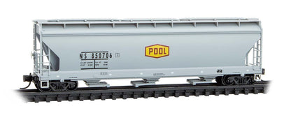 Micro-Trains Line 094 00 980 N 3-Bay Covered Hopper, NS 850706 - House of Trains