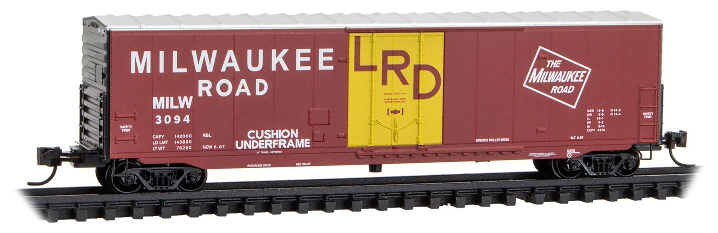 Micro - Trains Line 181 00 370 N 50' Box Car, MILW, 3094 - House of Trains