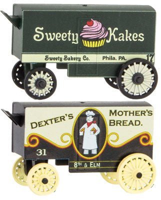 Micro - Trains Line 470 00 229 N Vintage Wagons, Dexter's Mother's Bread and Sweety Kakes - House of Trains