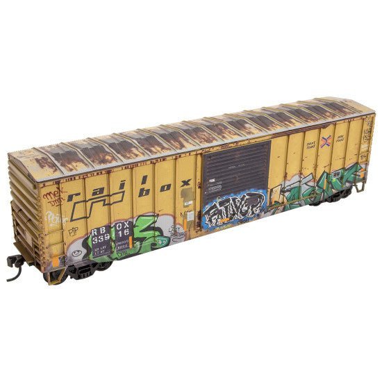 Micro - Trains Line 5600 - 002 HO 50' Steel Box Car, RBOX, 33916 - House of Trains