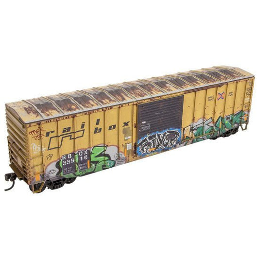 Micro - Trains Line 5600 - 002 HO 50' Steel Box Car, RBOX, 33916 - House of Trains