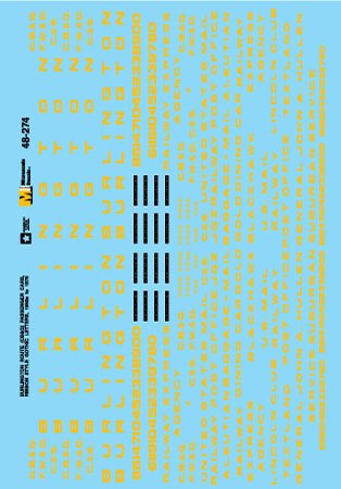 Microscale 48-274 O, Burlington Route Ribbon Style Gothic Letters, Dulux, 1950-1970 - House of Trains