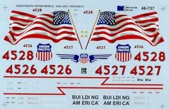 Microscale 48 - 737 O, Union Pacific Diesel - House of Trains