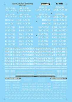 Microscale 60 - 1132 N, Rock Island, Steam Loco, 1915 - 1937 - House of Trains