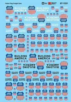 Microscale 60-1531 N, Union Pacific, Fallen flag, Freight Cars - House of Trains