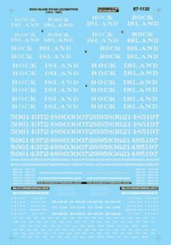 Microscale 87-1132 HO, Rock Island, Steam Locomotive, RI, 1915-1937 - House of Trains