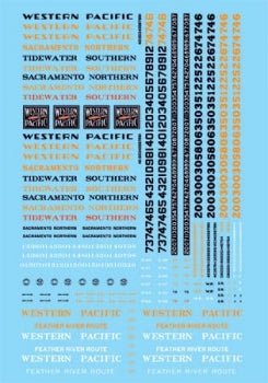 Microscale 87 - 211 HO, WP, Diesel Switchers, 1950 - 1982 - House of Trains