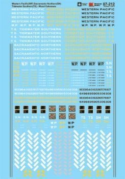 Microscale 87-212 HO, WP, SN, TS, Wood Cabooses - House of Trains