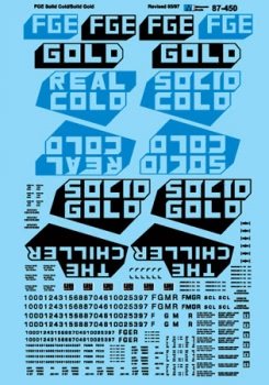 Microscale 87 - 450 HO, FGE, Insulated Box Cars, Mechanical Refrigerator Cars - House of Trains