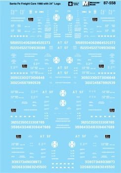 Microscale 87 - 558 HO, Trailer Train, Piggyback Flat Cars, 1970+ - House of Trains