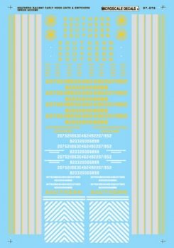 Microscale 87 - 878 HO, Southern Hood Diesels and Switchers - House of Trains