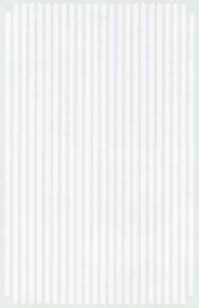 Microscale PS-1-1/8, Parallel Stripes, 1/8" Wide, White - House of Trains