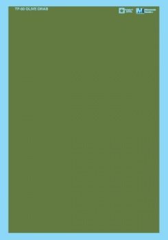 Microscale TF - 50, Trim Film, Olive Drab - House of Trains