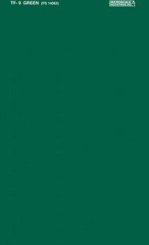 Microscale TF - 9, Trim Film, Green - House of Trains