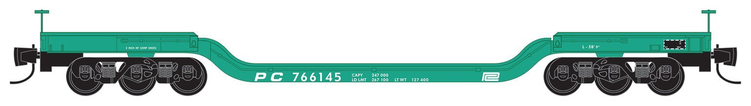 MTL 109 00 300 N, Heavyweight Depressed Center, PC, 766145 - House of Trains