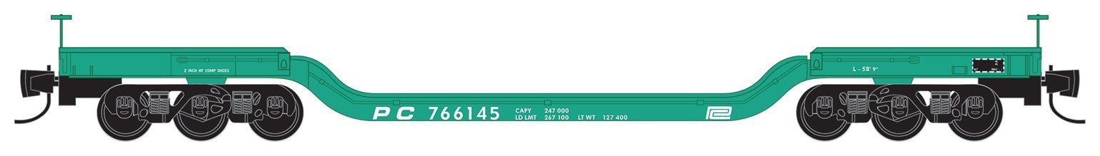 MTL 109 00 300 N, Heavyweight Depressed Center, PC, 766145 - House of Trains