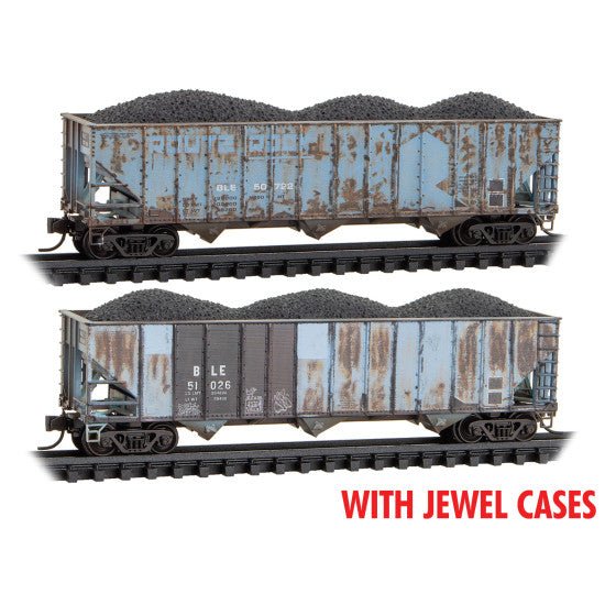 MTL 983 05 085 N, 3 - Bay Open Hopper Car, 2 - Pack, BLE - House of Trains