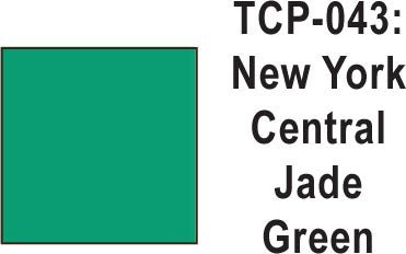 Tru Color TCP-43 New York Central Jade Green Paint 1 ounce