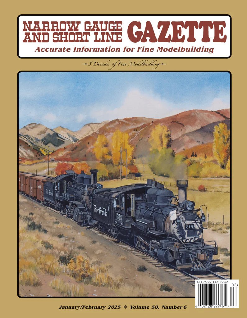 Narrow Gauge and Short Line Gazette, 2024, 2025, 2026 - House of Trains