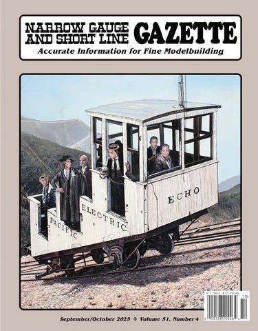 Narrow Gauge and Short Line Gazette, 2024, 2025, 2026 - House of Trains