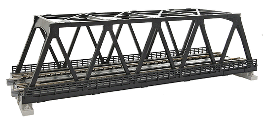 Kato 20-438 N, Double Truss Bridge, 9 3/4", (248mm), Black, 1pc